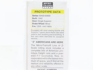 Z Scale Micro-Trains MTL 14148 D&RGW Rio Grande 40' Single Door Box Car #69789
