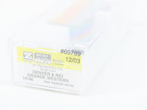 Z Scale Micro-Trains MTL 14148 D&RGW Rio Grande 40' Single Door Box Car #69789