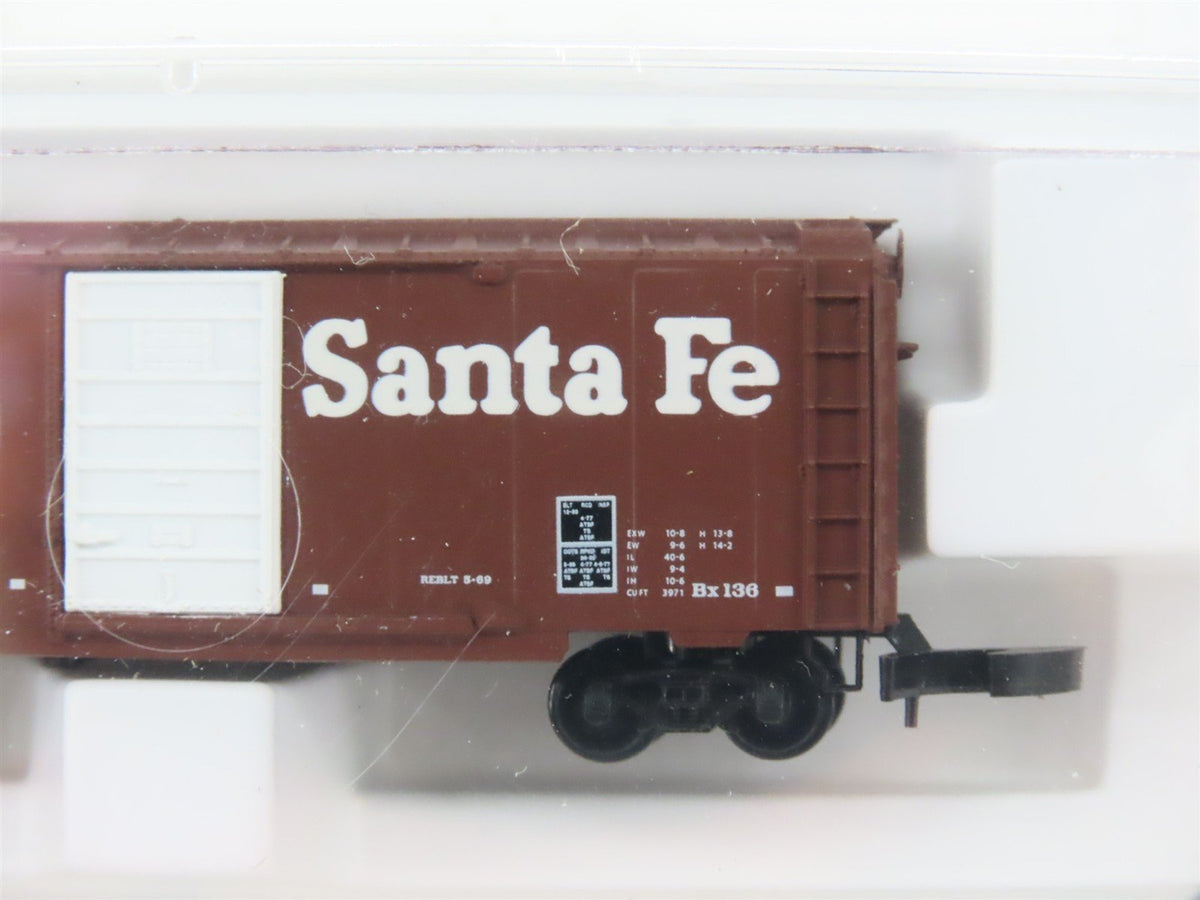 Z Scale Micro-Trains MTL 14147 ATSF Santa Fe 40&#39; Single Door Box Car #22640