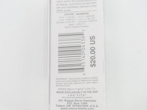 Z Scale Micro-Trains MTL 14147 ATSF Santa Fe 40' Single Door Box Car #22640