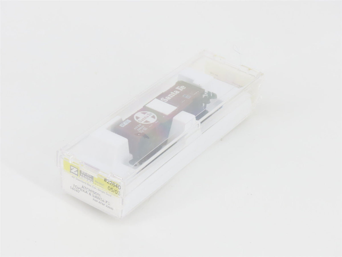 Z Scale Micro-Trains MTL 14147 ATSF Santa Fe 40&#39; Single Door Box Car #22640