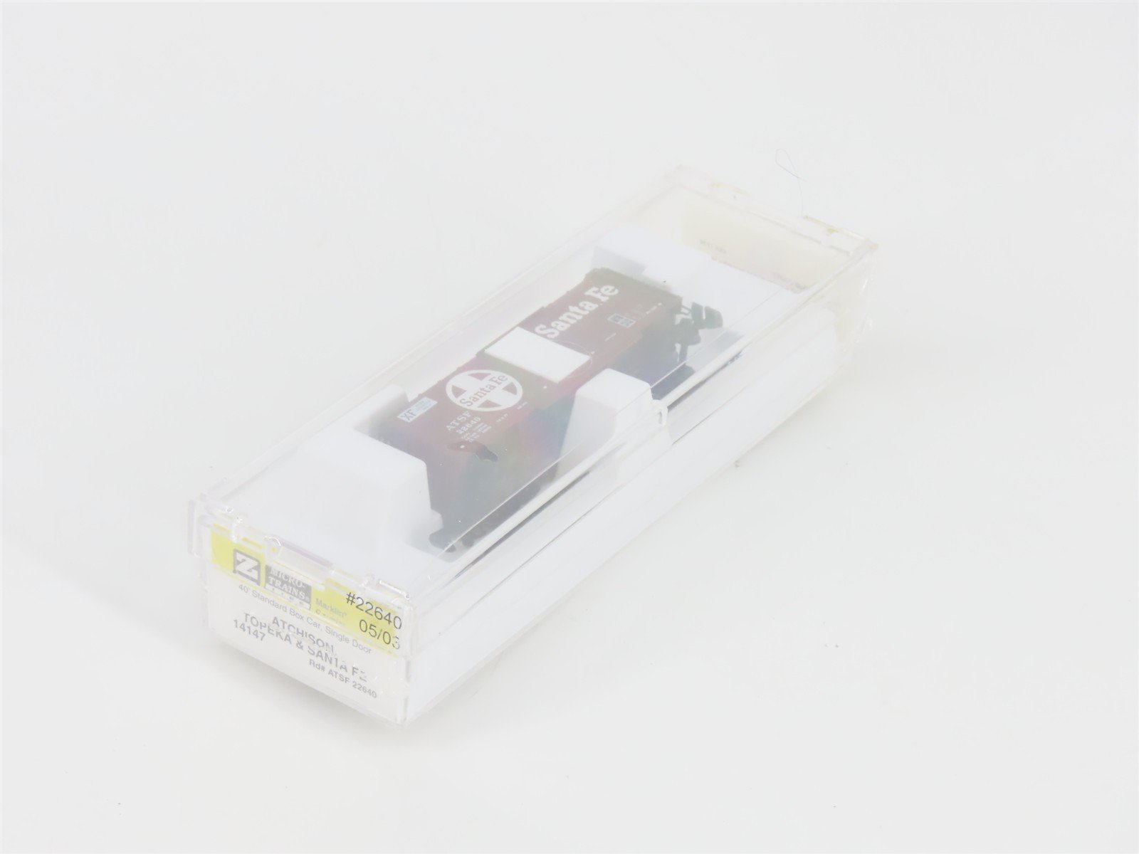 Z Scale Micro-Trains MTL 14147 ATSF Santa Fe 40' Single Door Box Car #22640