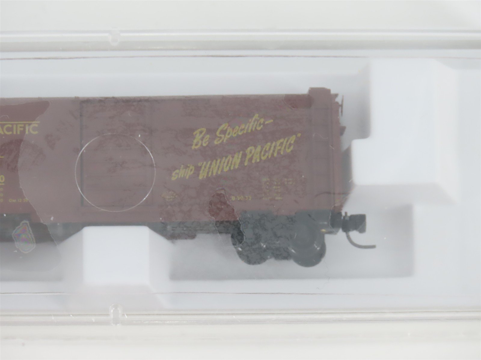 Z Scale Micro-Trains MTL 14145-2 UP Union Pacific Be Specific 40' Boxcar #193450