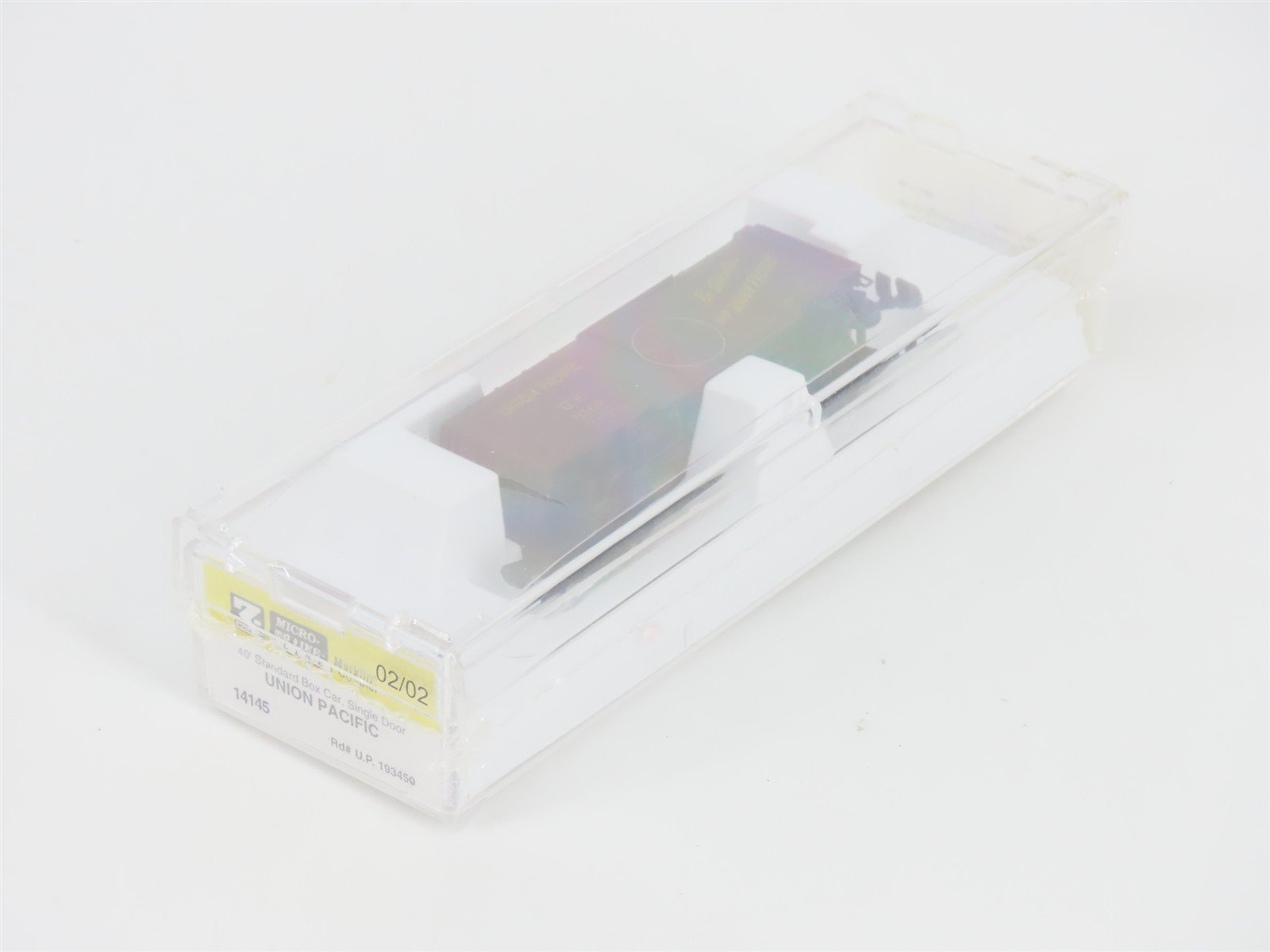 Z Scale Micro-Trains MTL 14145 UP Union Pacific Be Specific 40' Box Car #193450