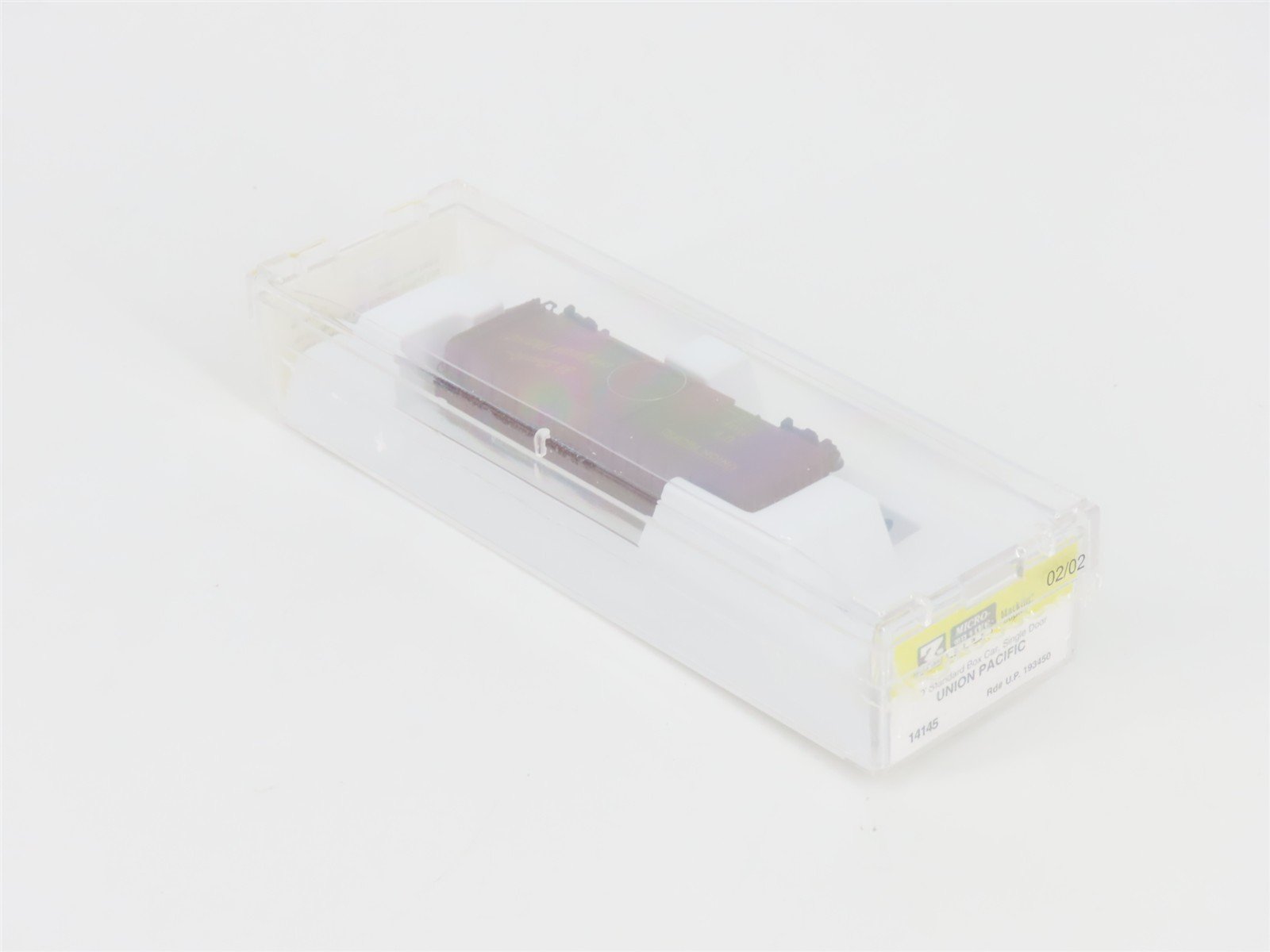 Z Scale Micro-Trains MTL 14145 UP Union Pacific Be Specific 40' Box Car #193450