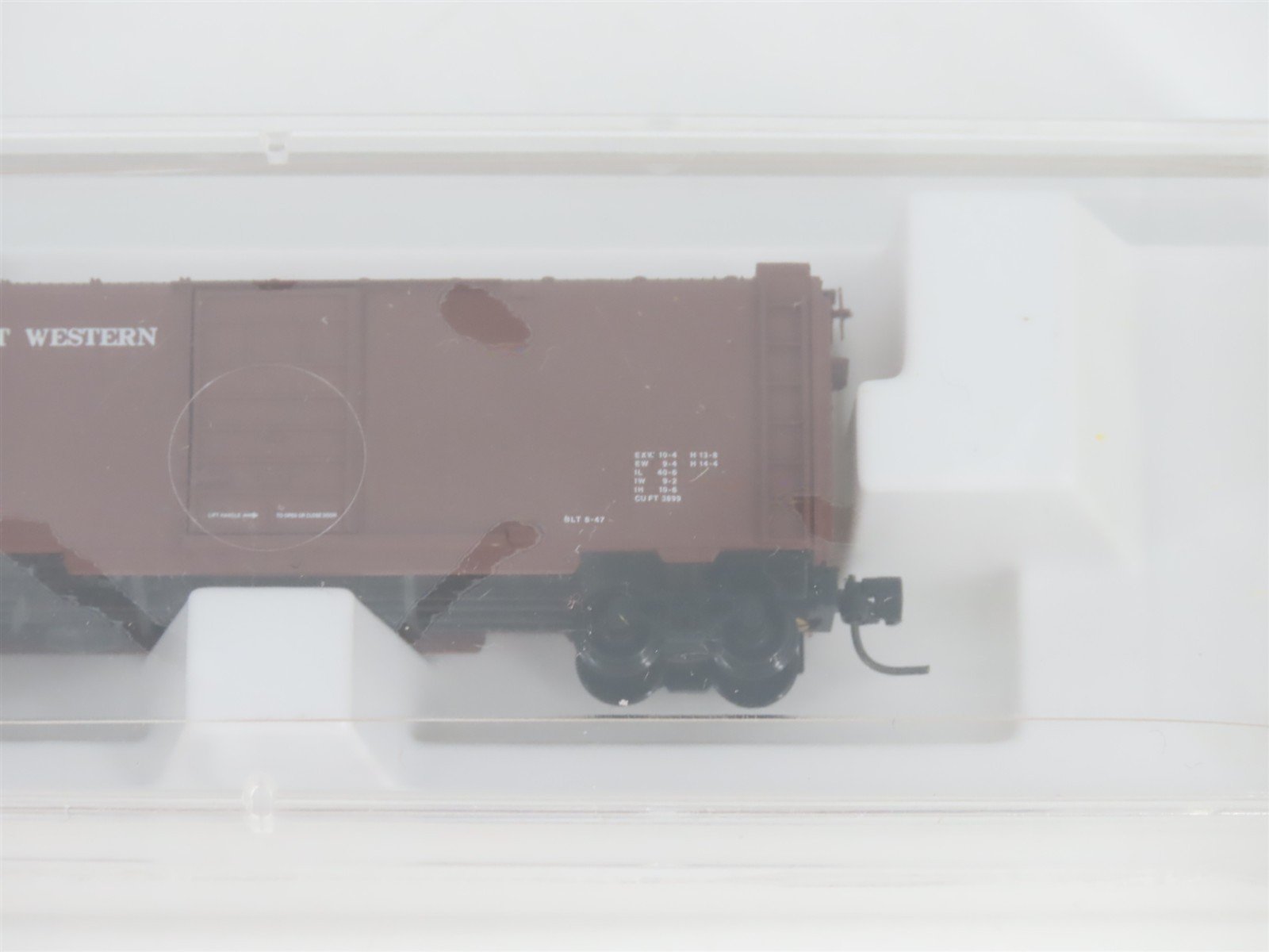 Z Scale Micro-Trains MTL 14139-2 CGW Chicago Great Western 40' Box Car #93365