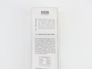 Z Scale Micro-Trains MTL 14134-2 GN Great Northern 40' Single Door Box Car #2538
