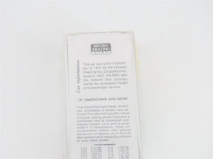 Z Scale Micro-Trains MTL 14132-2 B&O Baltimore & Ohio 40' Box Car #465000