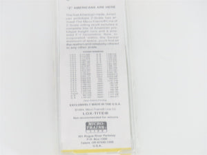 Z Scale Micro-Trains MTL 14132-2 B&O Baltimore & Ohio 40' Box Car #465000