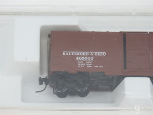 Z Scale Micro-Trains MTL 14132-2 B&O Baltimore & Ohio 40' Box Car #465000