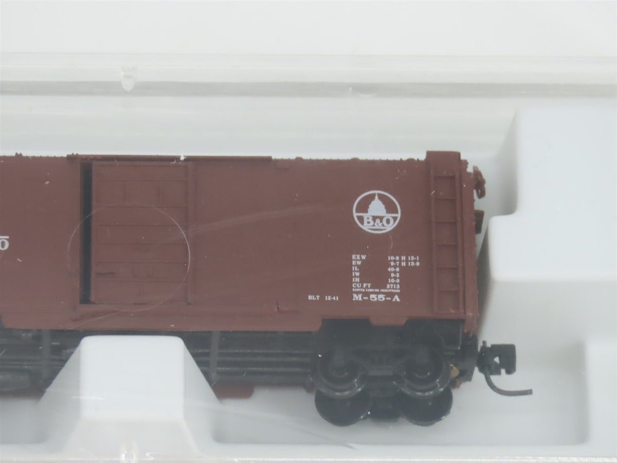 Z Scale Micro-Trains MTL 14132-2 B&amp;O Baltimore &amp; Ohio 40&#39; Box Car #465000