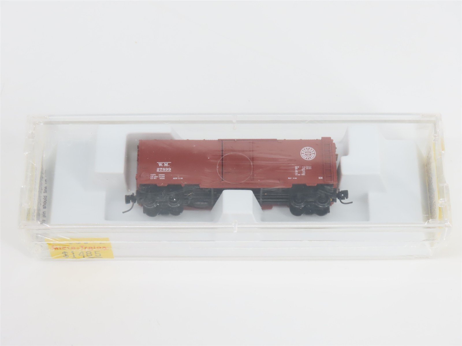 Z Scale Micro-Trains MTL 14131-2 WM Western Maryland 40' Box Car #27899