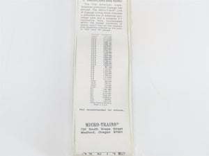 Z Scale Micro-Trains MTL 14123 NKP Nickel Plate Road 40' Box Car #13456