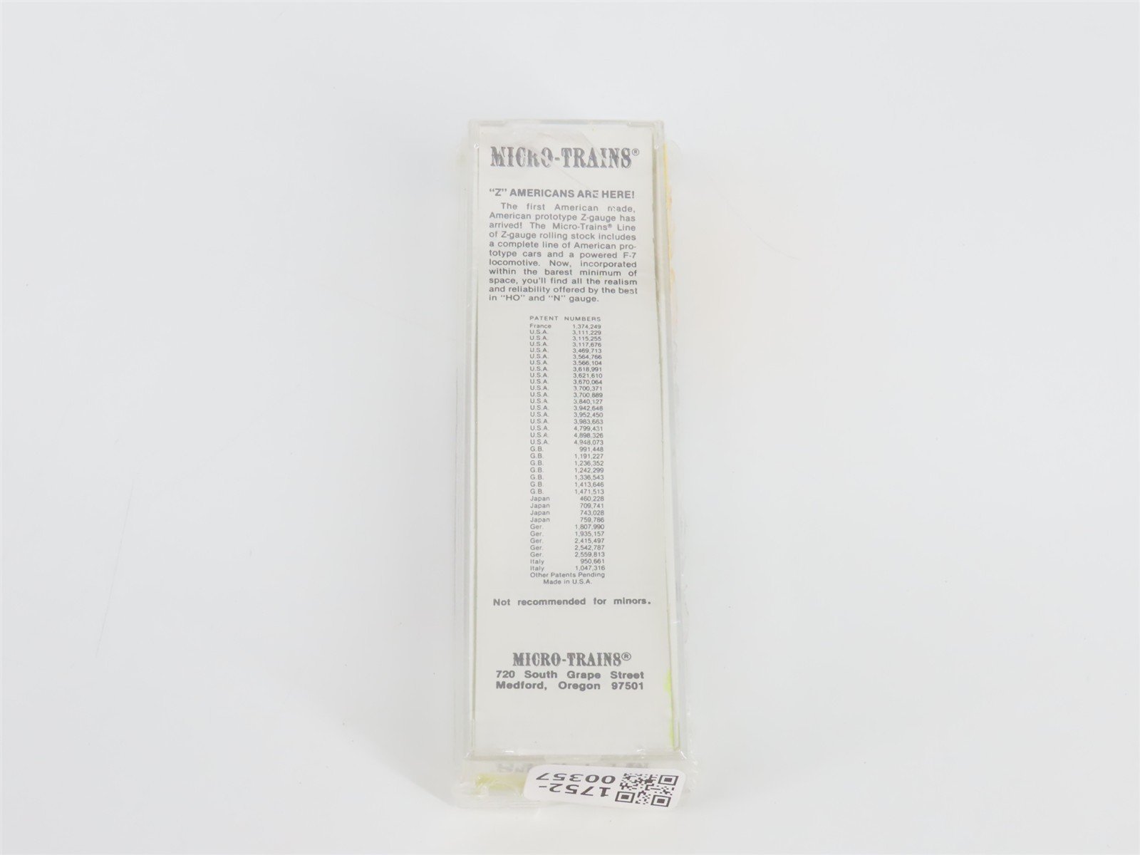 Z Scale Micro-Trains MTL 14123 NKP Nickel Plate Road 40' Box Car #13456