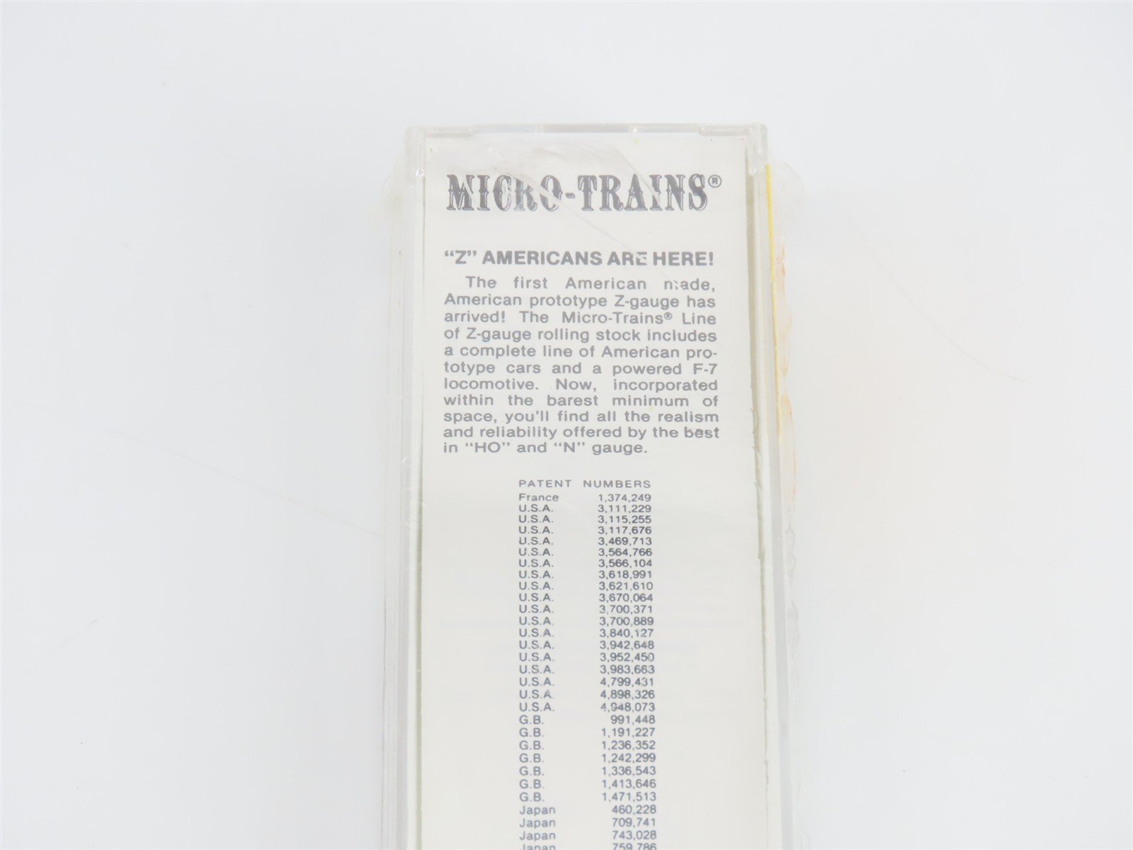 Z Scale Micro-Trains MTL 14123 NKP Nickel Plate Road 40' Box Car #13456