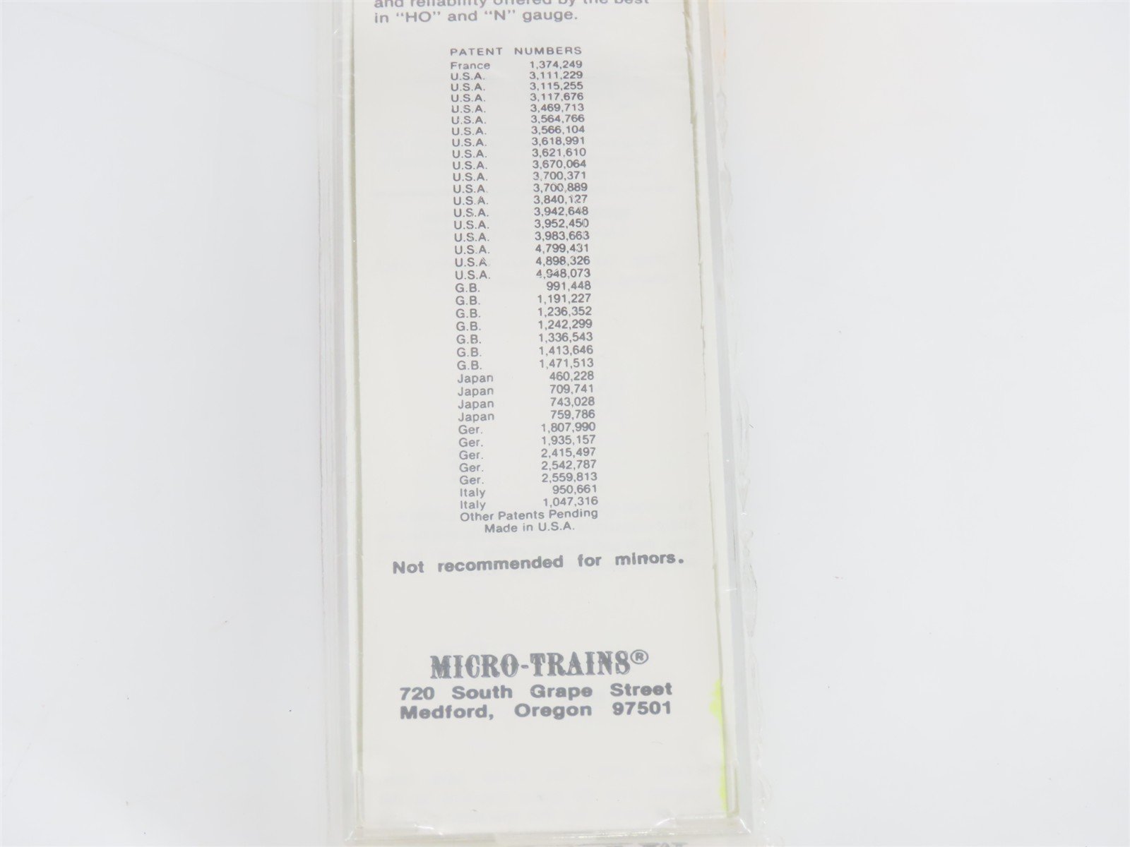 Z Scale Micro-Trains MTL 14123 NKP Nickel Plate Road 40' Box Car #13456