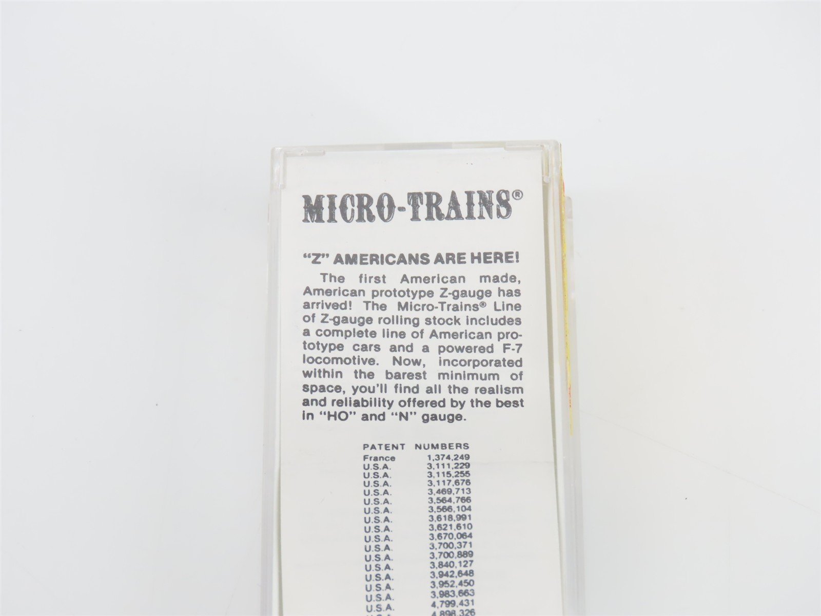 Z Scale Micro-Trains MTL 14123-2 NKP Nickel Plate Road 40' Box Car #13456
