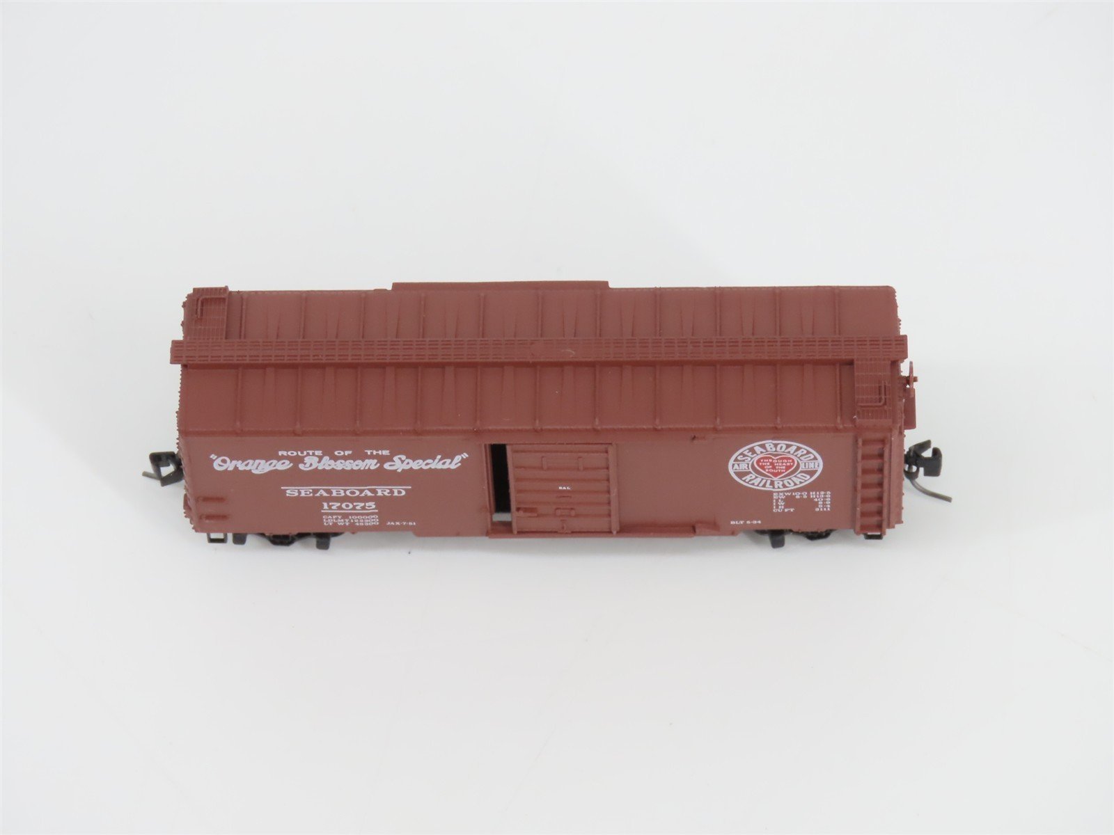 Z Scale Micro-Trains MTL 14124-2 SAL Orange Blossom Special 40' Box Car #17075