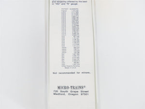 Z Scale Micro-Trains MTL 14124-2 SAL Orange Blossom Special 40' Box Car #17075