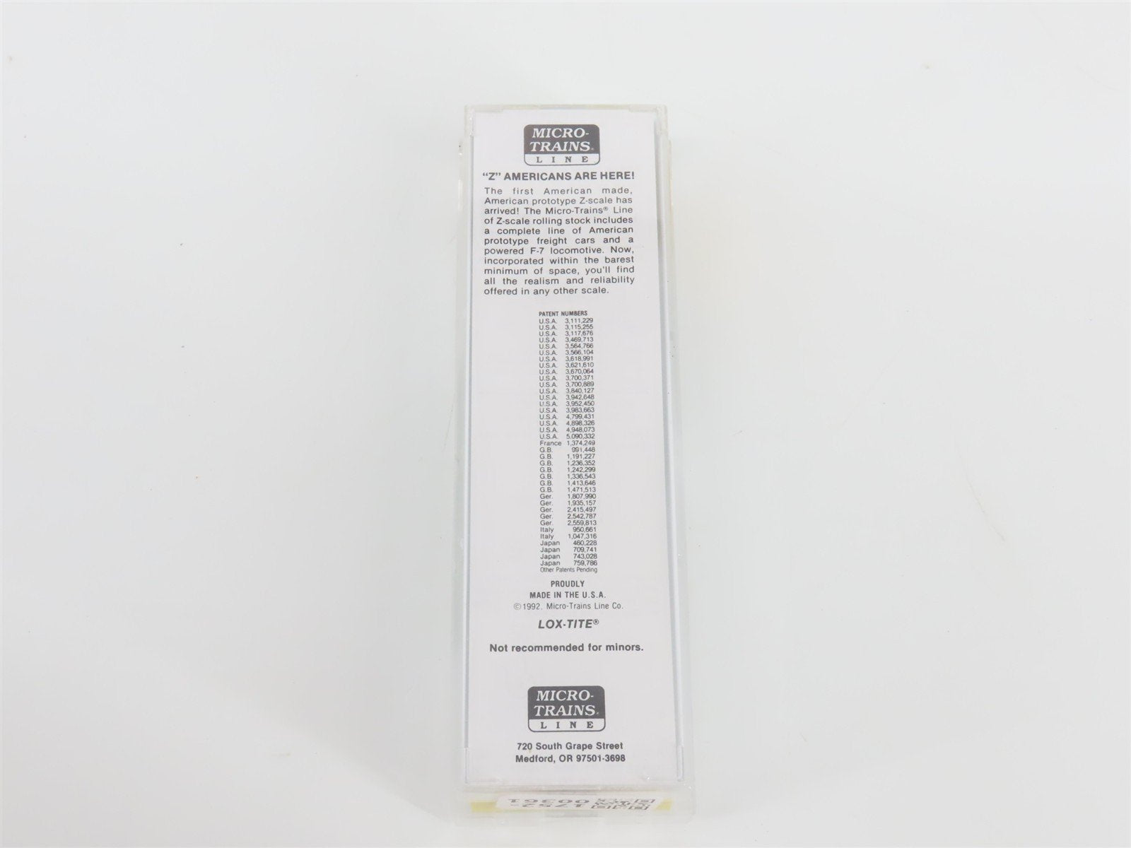 Z Scale Micro-Trains MTL 14125-2 GN Great Northern 