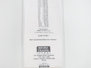 Z Scale Micro-Trains MTL 14127-2 WIF 