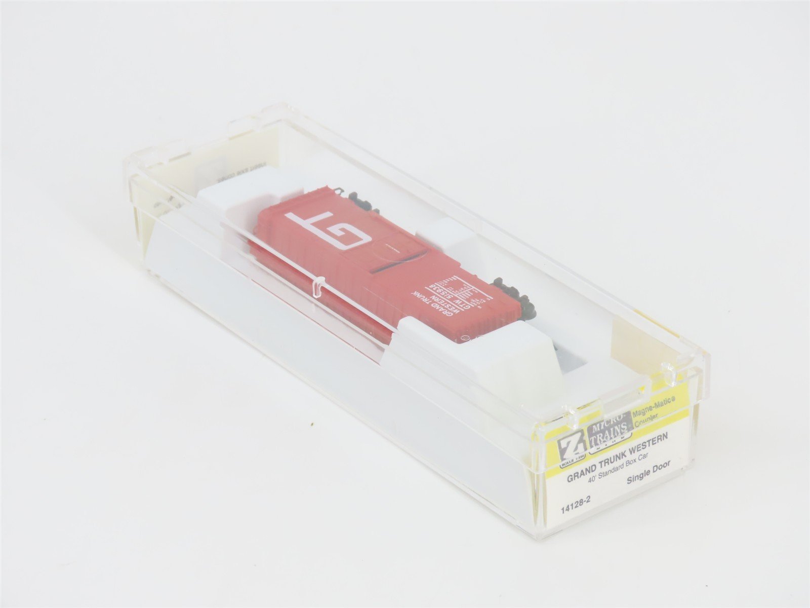 Z Scale Micro-Trains MTL 14128-2 GTW Grand Trunk Western 40' Box Car #515938