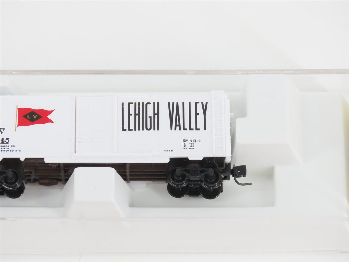 Z Scale Micro-Trains MTL 14129-2 LV Lehigh Valley 40&#39; Single Door Box Car #62545