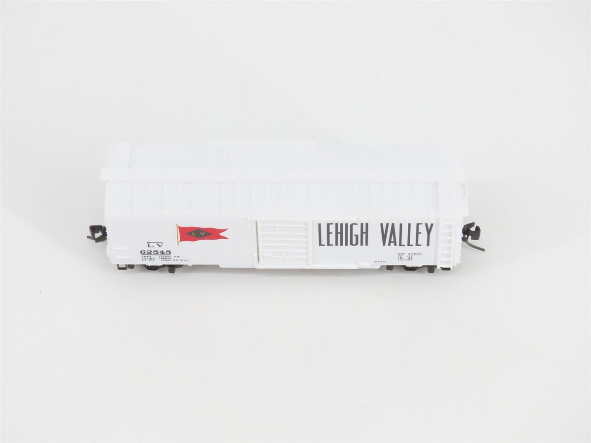 Z Scale Micro-Trains MTL 14129-2 LV Lehigh Valley 40&#39; Single Door Box Car #62545