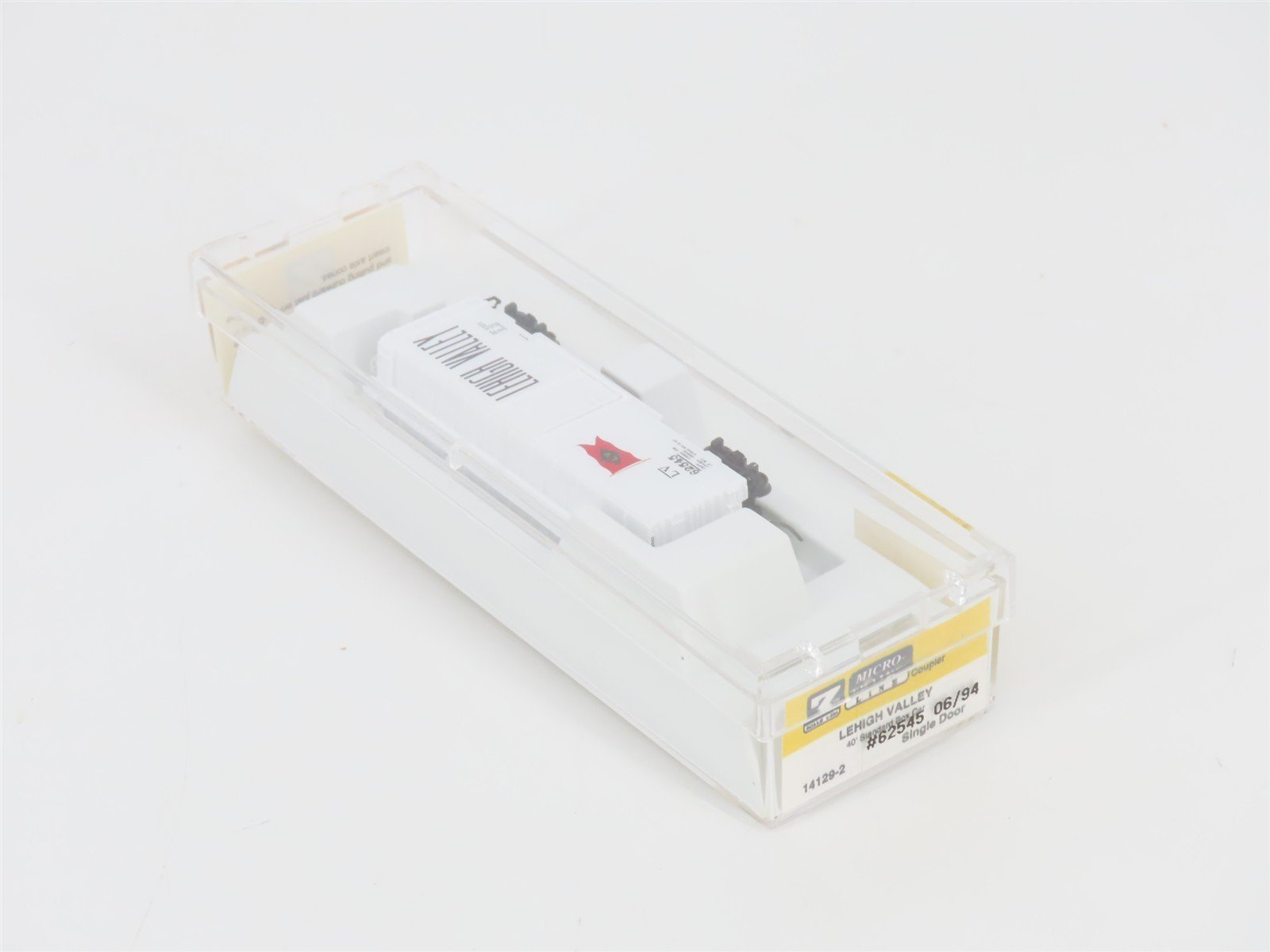 Z Scale Micro-Trains MTL 14129-2 LV Lehigh Valley 40' Single Door Box Car #62545