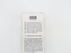 Z Scale Micro-Trains MTL 14129-2 LV Lehigh Valley 40' Single Door Box Car #62545