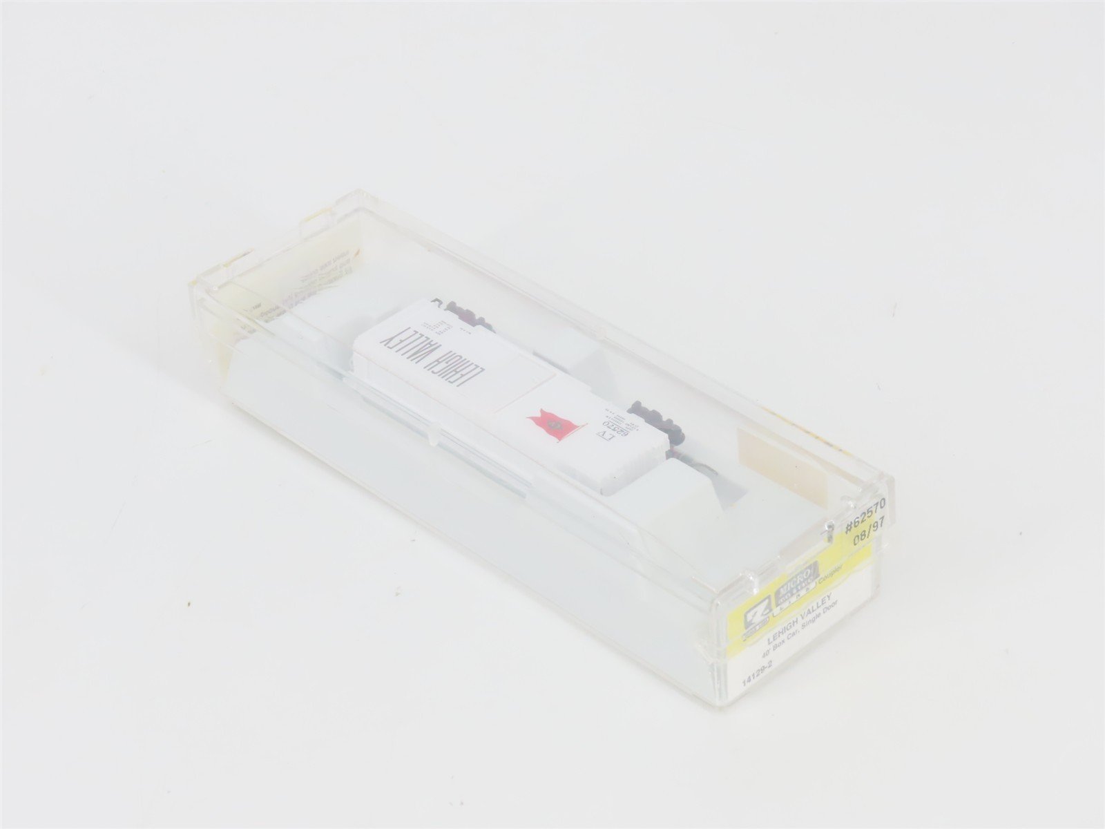 Z Scale Micro-Trains MTL 14129-2 LV Lehigh Valley 40' Single Door Box Car #62570