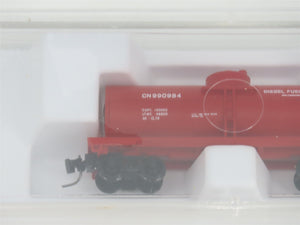 Z Micro-Trains MTL 14419-2 CN Canadian National Single Dome Tank Car #990984