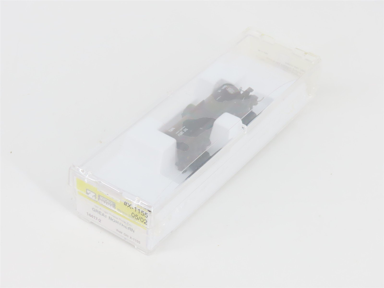 Z Scale Micro-Trains MTL 14417-2 GN Great Northern Single Dome Tank Car #X-1155