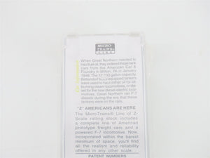 Z Scale Micro-Trains MTL 14417-2 GN Great Northern Single Dome Tank Car #X-1155