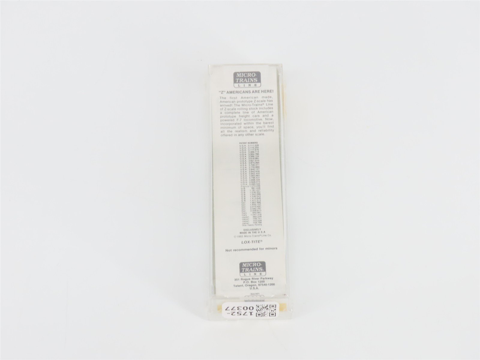 Z Scale Micro-Trains MTL 14410-2 MOBX Mobil Single Dome Tank Car #11129