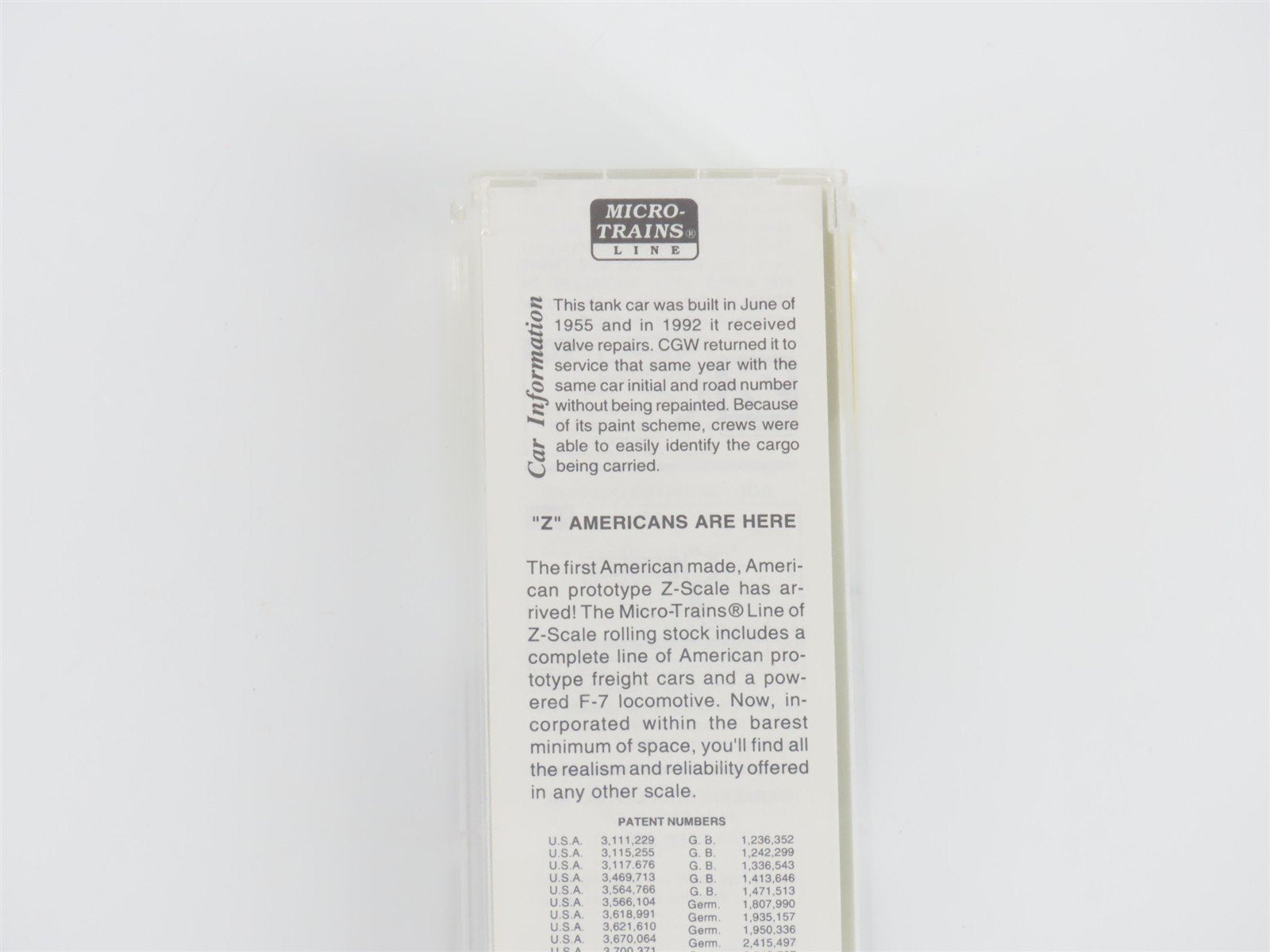 Z Micro-Trains MTL 14411-2 CGW Chicago Great Western Single Dome Tank Car #267