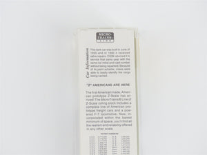 Z Micro-Trains MTL 14411-2 CGW Chicago Great Western Single Dome Tank Car #267