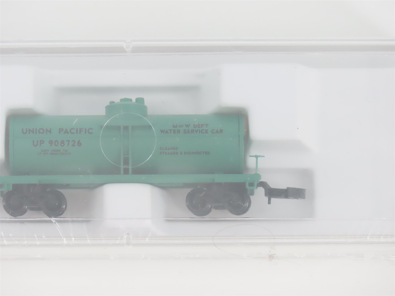 Z Micro-Trains MTL 14414 UP Union Pacific Single Dome Water Tank Car #908726