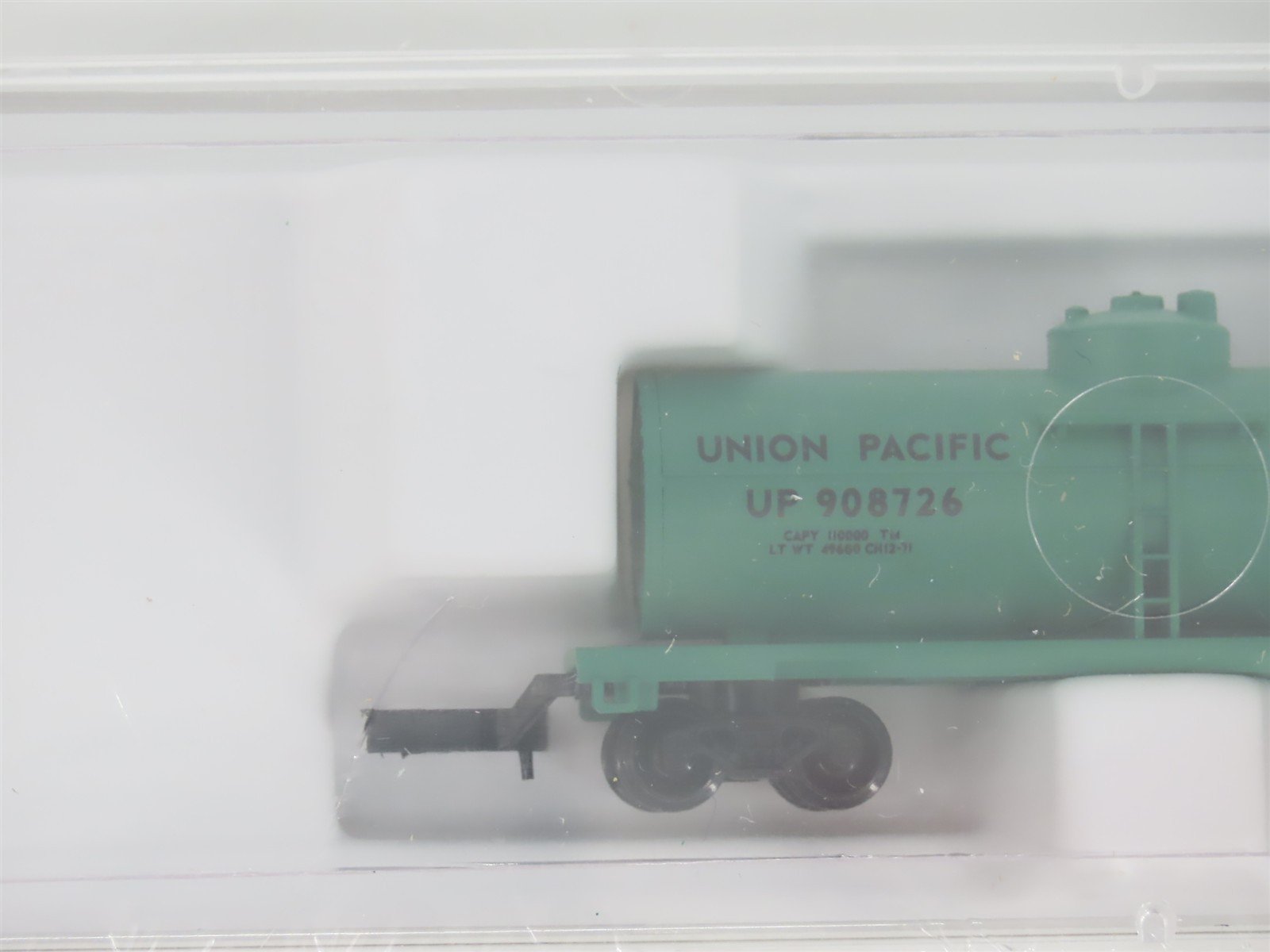 Z Micro-Trains MTL 14414 UP Union Pacific Single Dome Water Tank Car #908726