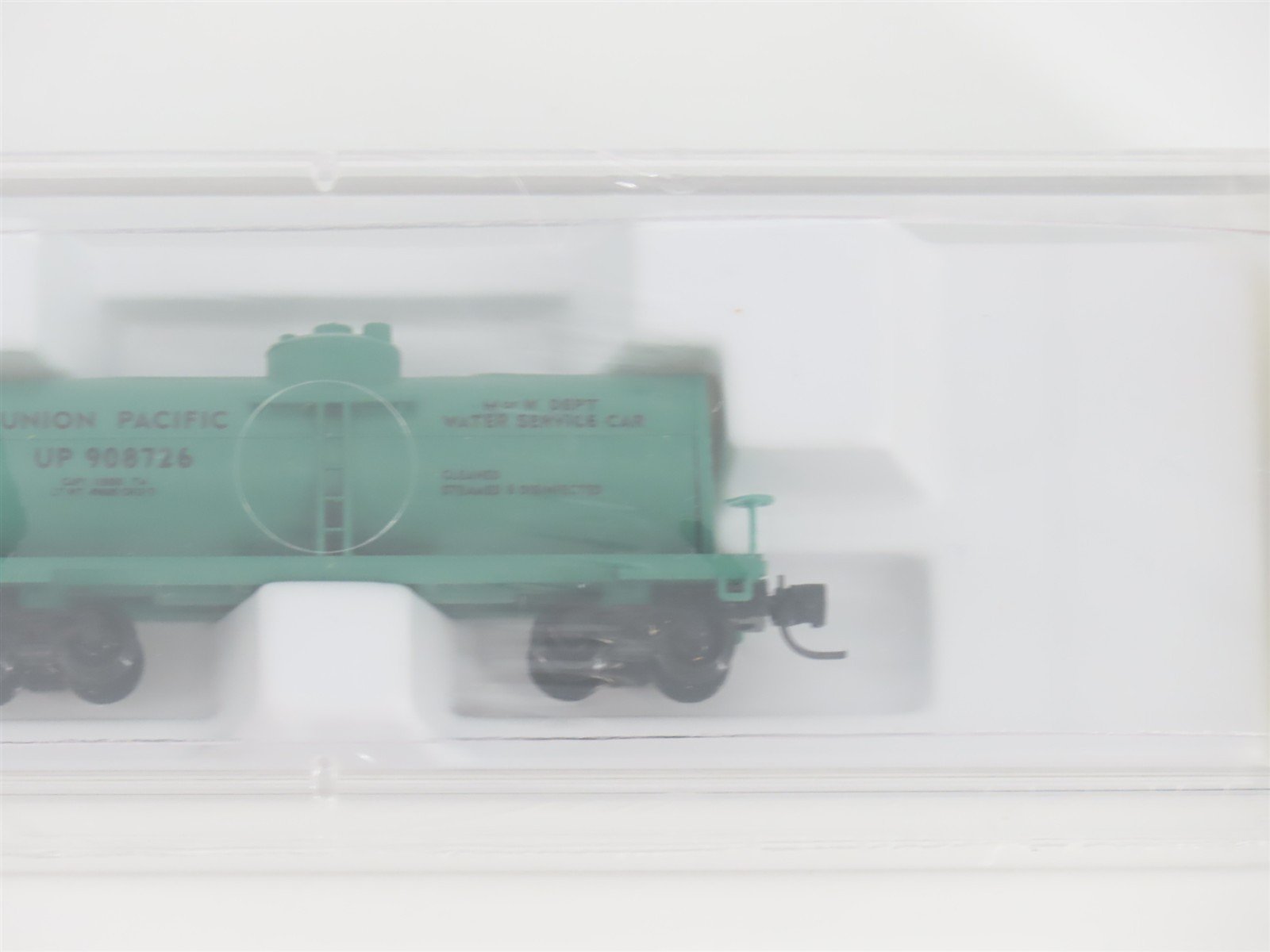 Z Micro-Trains MTL 14414-2 UP Union Pacific Single Dome Water Tank Car #908726