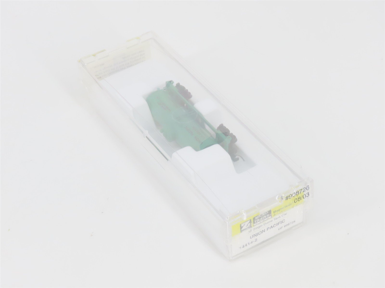 Z Micro-Trains MTL 14414-2 UP Union Pacific Single Dome Water Tank Car #908726