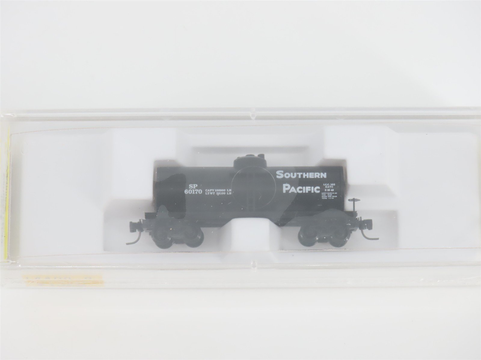 Z Scale Micro-Trains MTL 14408-2 SP Southern Pacific Single Dome Tank Car #60170