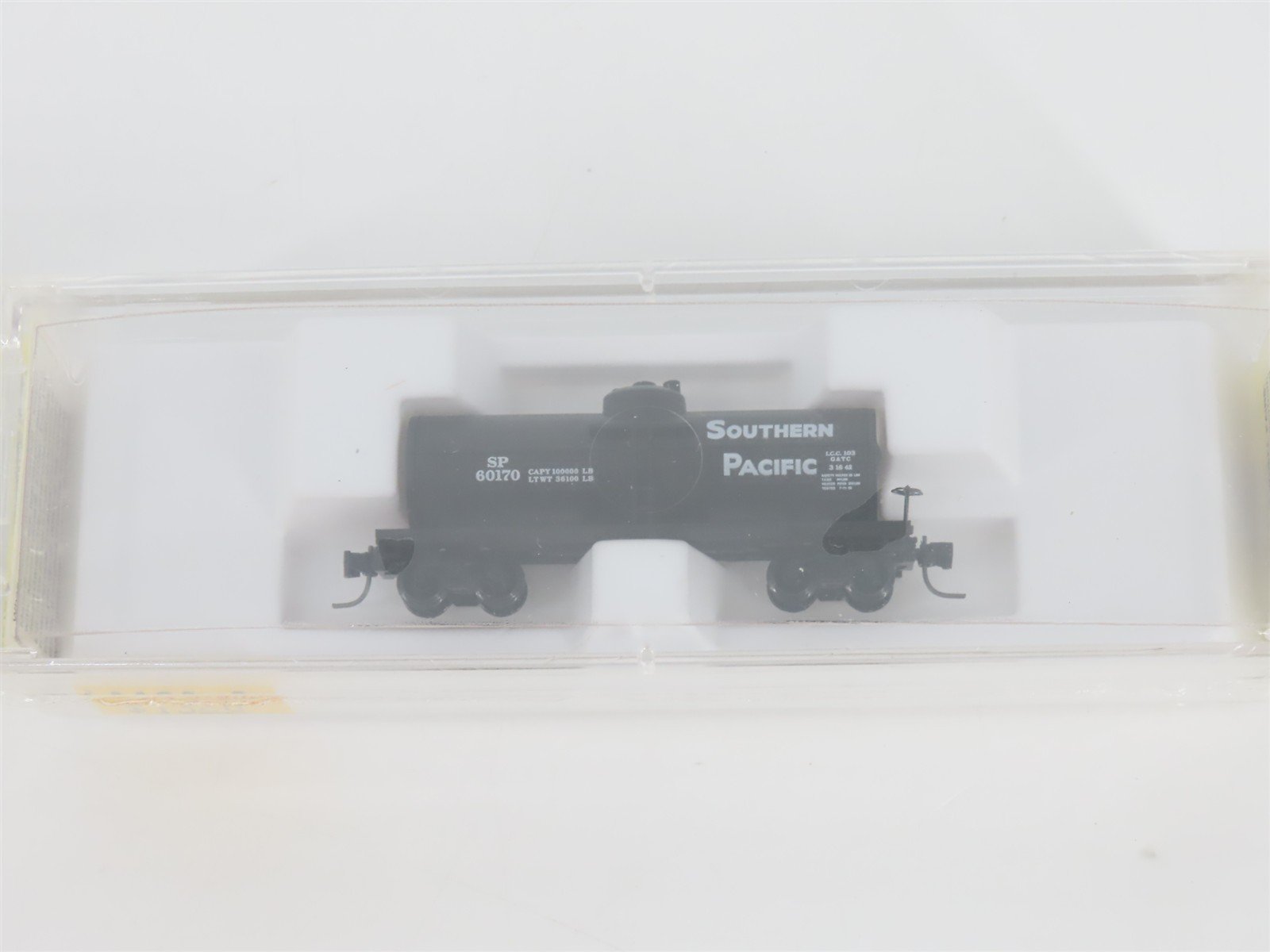 Z Scale Micro-Trains MTL 14408-2 SP Southern Pacific Single Dome Tank Car #60170