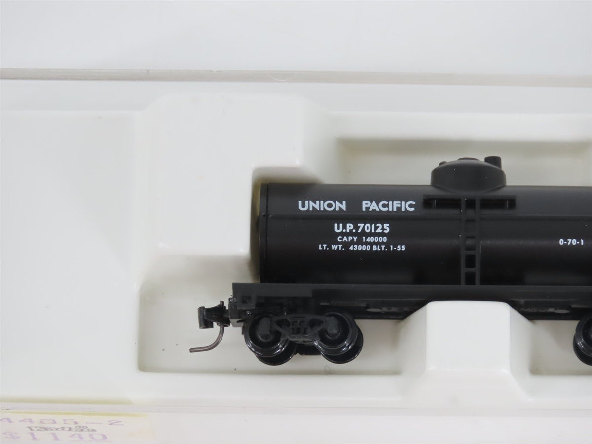 Z Kadee Micro-Trains MTL 14405-2 UP Union Pacific Single Dome Tank Car #70125