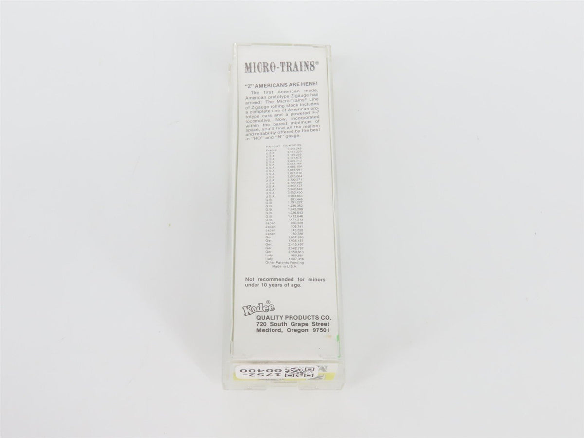 Z Kadee Micro-Trains MTL 14405-2 UP Union Pacific Single Dome Tank Car #70125