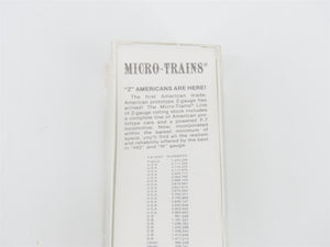 Z Kadee Micro-Trains MTL 14405-2 UP Union Pacific Single Dome Tank Car #70125