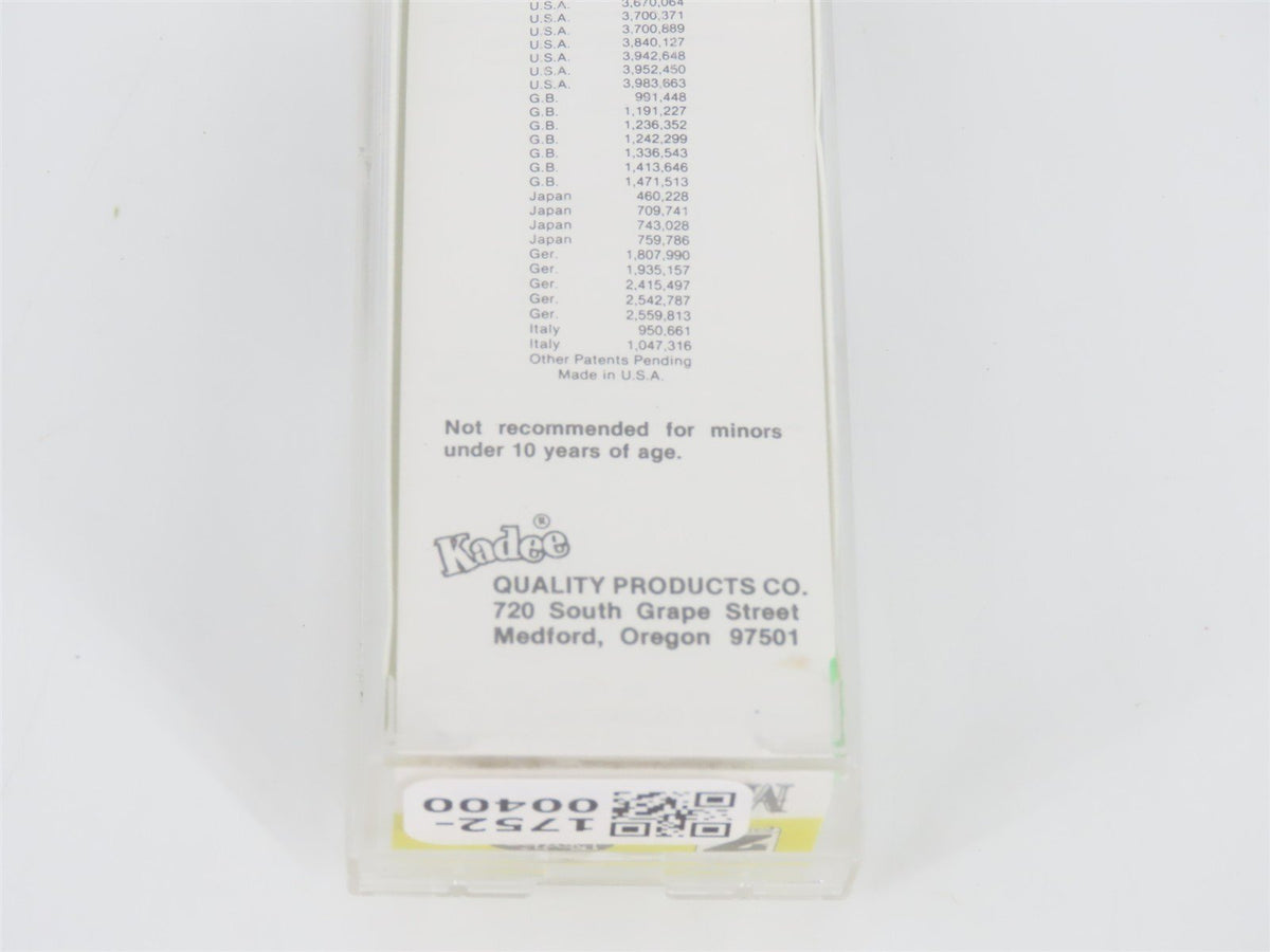 Z Kadee Micro-Trains MTL 14405-2 UP Union Pacific Single Dome Tank Car #70125