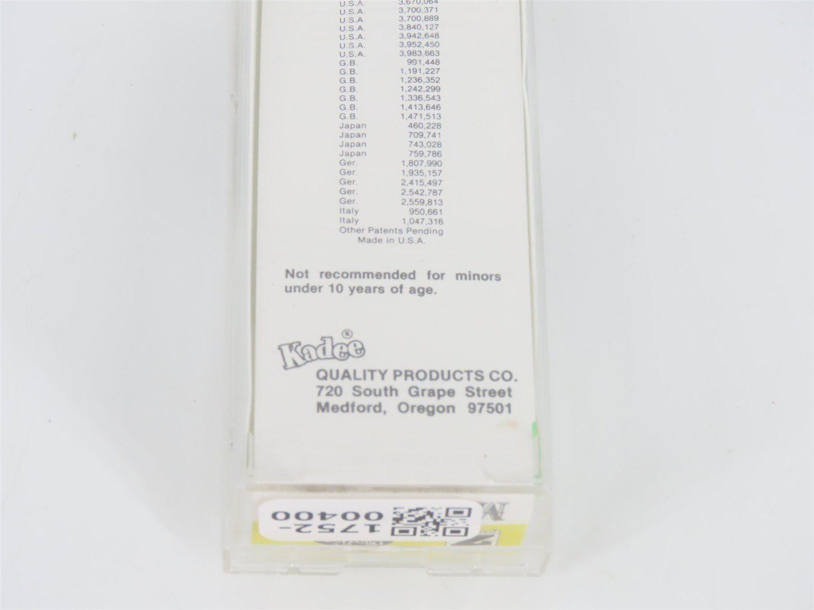 Z Kadee Micro-Trains MTL 14405-2 UP Union Pacific Single Dome Tank Car #70125