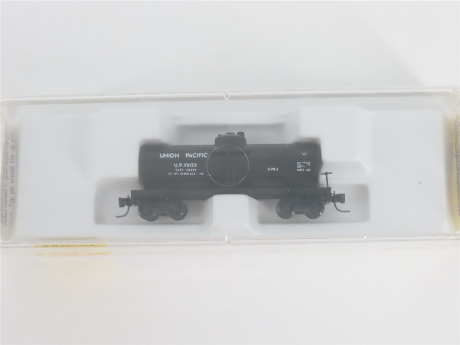 Z Scale Micro-Trains MTL 14405-2 UP Union Pacific Single Dome Tank Car #70133