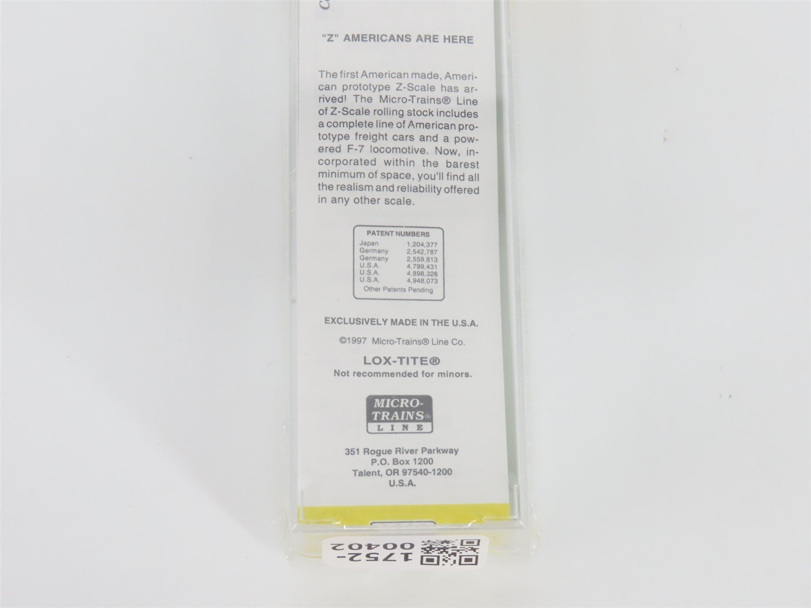 Z Scale Micro-Trains MTL 14405-2 UP Union Pacific Single Dome Tank Car #70136